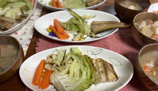 きょうの朝食 1021 休みの日はちょっと手抜き